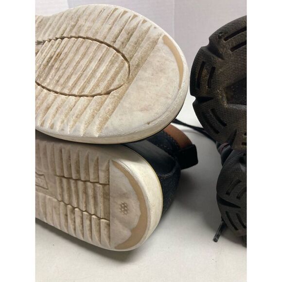 LEVI’S & THE CHILDREN’S Place Kids Boots Size 3 Pink & Black & Blue Denim‎ - Picture 7 of 10